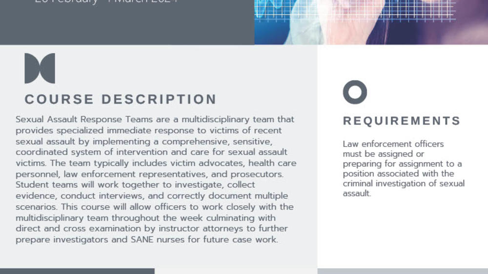 MDT: Response to Sexual Assault Georgia Commission on Family Violence